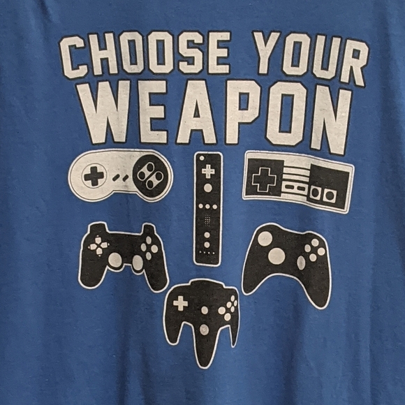 Gildan Choose Your Weapon Men's 3XL Short Sl Tee - Picture 6 of 6